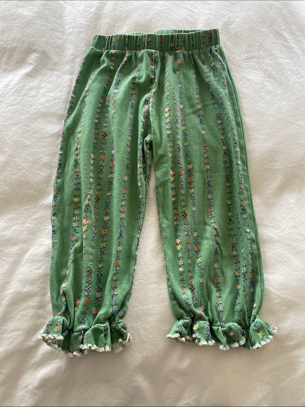 Ruffle Pedal Pusher pant